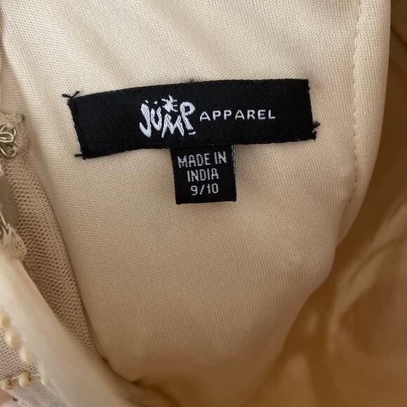 NWT Jump Women's Beaded Mesh Gown size 9 - 10 - Picture 10 of 12